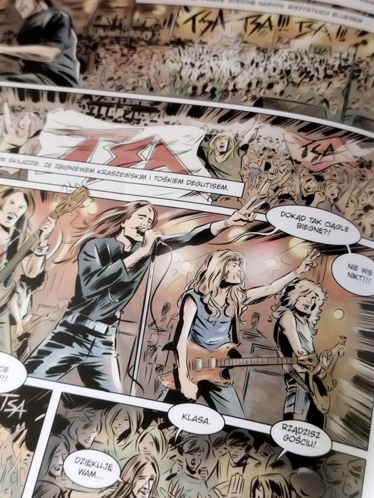 Komiks Legendy Jarocina kreską Jacka Kowalskiego