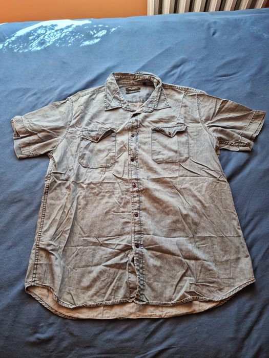 Koszula meska jeans Top sekret