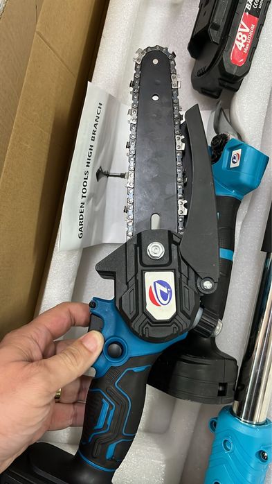 Tesoura poda motosera ou kit motoserra com tesoura