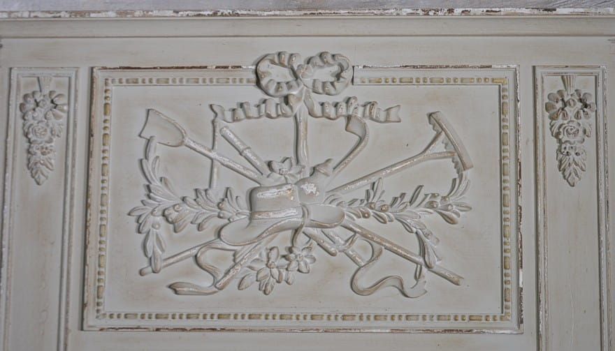 Lustro Białe W Stylu Prowansalskim Shabby Chic 165X100,448