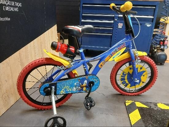 Sonic roda 16 - Ciclismo Criança bicicleta criança
