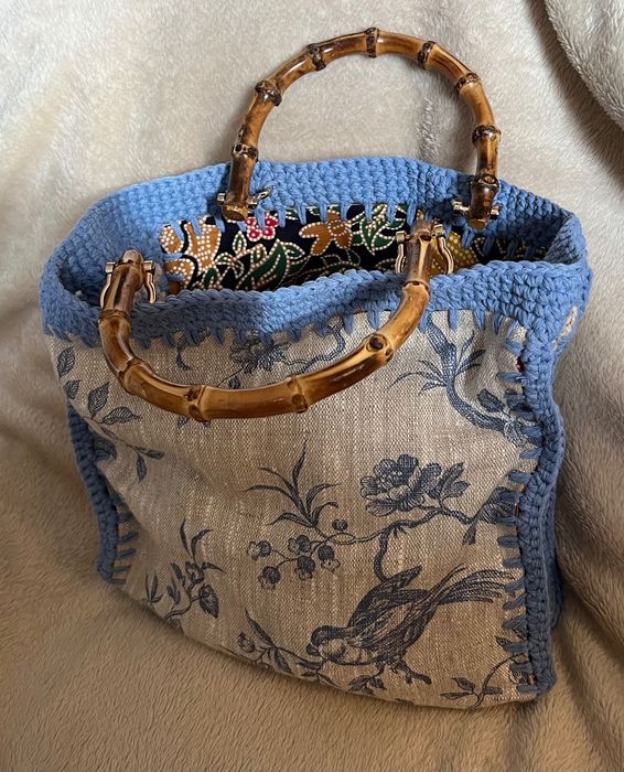Bolsa crochet handmade Jojo Rabbit