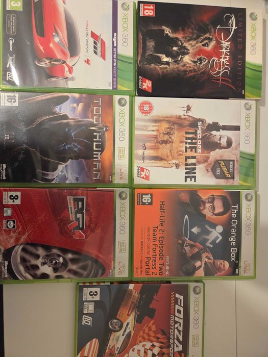 Zestaw gier xbox 360