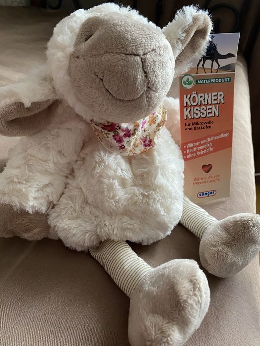 Детская грелка с натуральным наполнителем