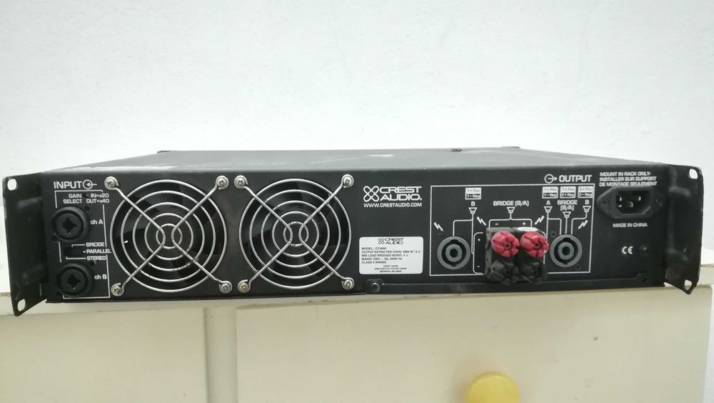 Amplificador Crest Audio CC4000