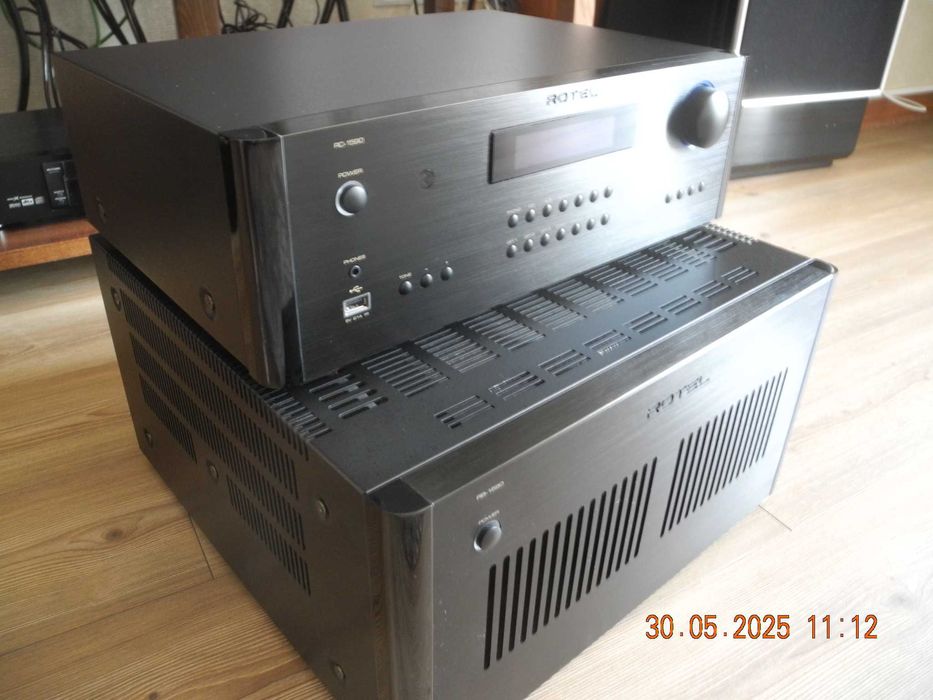 Rotel RC+RB 1590/AIWA AD-6900 /Dynaudio /Denon AVRX6300H/REL Storm III