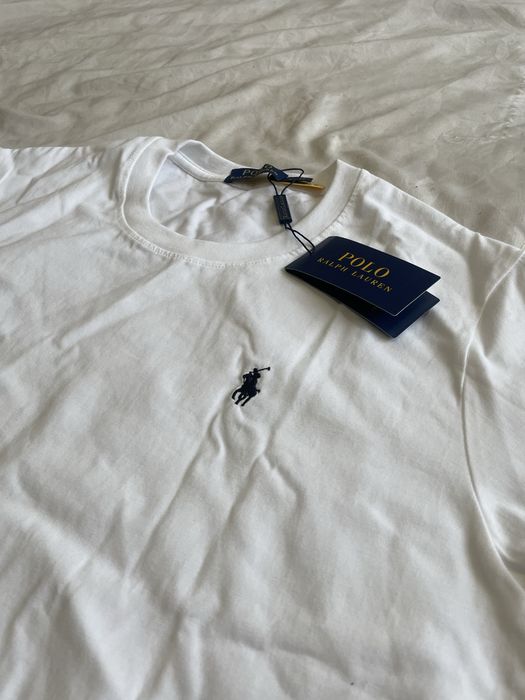 Biała koszulka polo ralph lauren