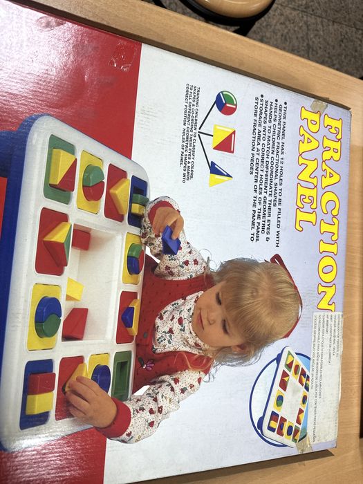 Painel com pecas puzzle para criancas