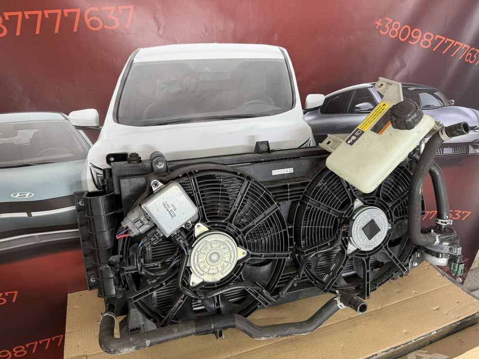 Leaf 2  лиф 2 радіатор касета  разборка  ліф nissan leaf 2 в зборі