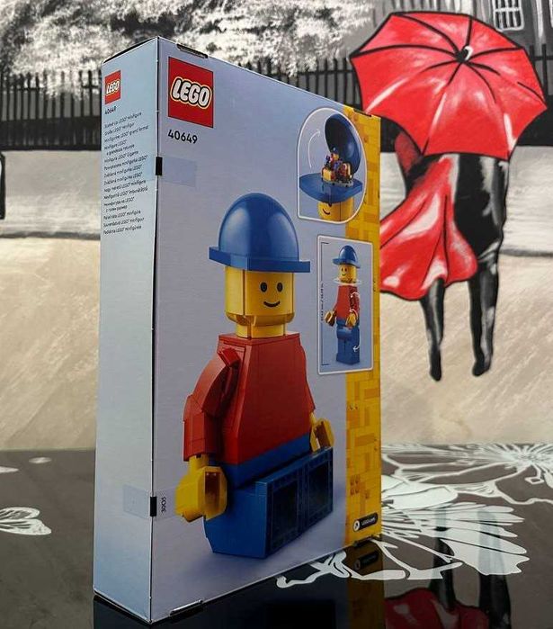 Конструктор LEGO 40649 Збільшена мініфігурка LEGO