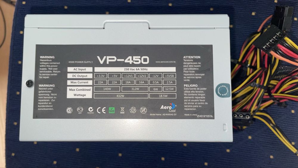 Zasilacz Aerocool VP-450