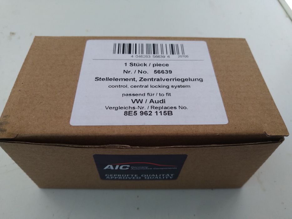 Actuador porta bagageira Audi A4 B6 B7