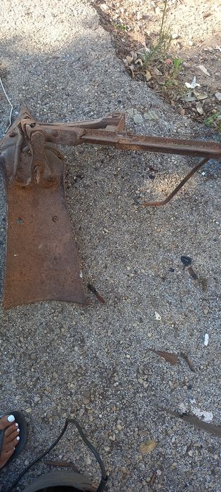 Charrua antiga para decoração