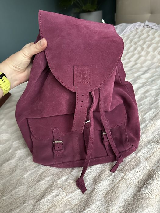 Plecak zamszowy cardinal moodbags