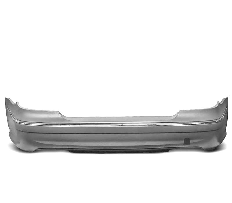 PARA-CHOQUES TRASEIRO MERCEDES CLASE E W211 LOOK AMG 03-09 SEM PDC