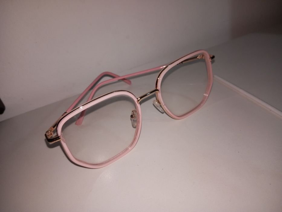 Óculos sem graduação rosa