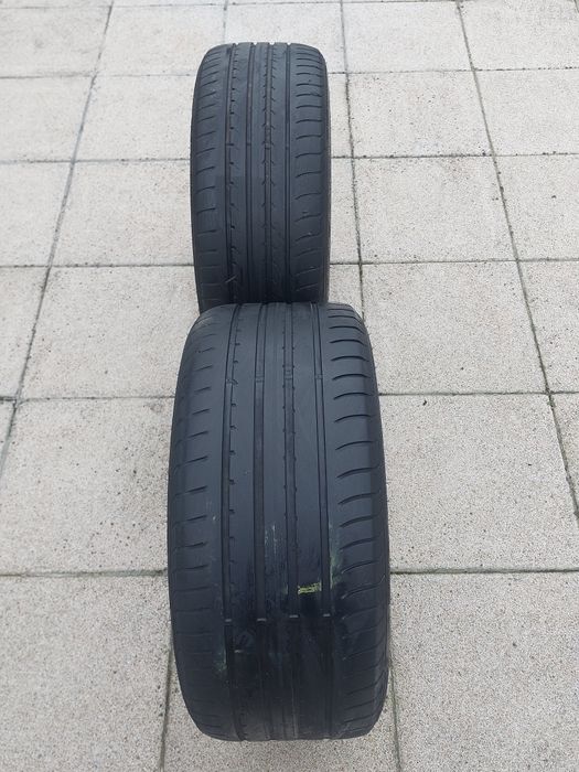 Pneus Goodyear RunFlat 225R18 e 255R18 (usados).