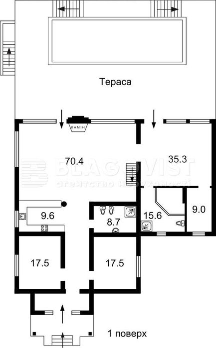 Стоянка БЕЗ % 300м2 Дом с бассейном в закрытом охраняемом КГ