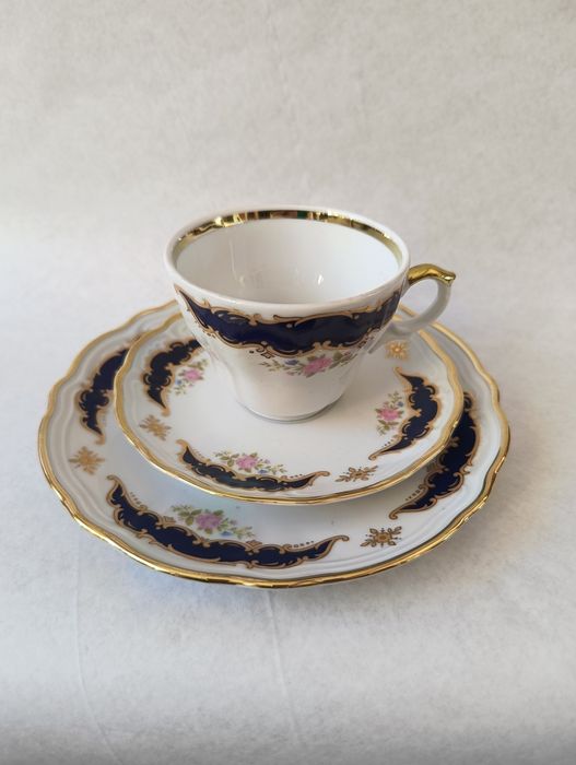 Porcelana Bavaria Porzellan filiżanka spodek talerzyk