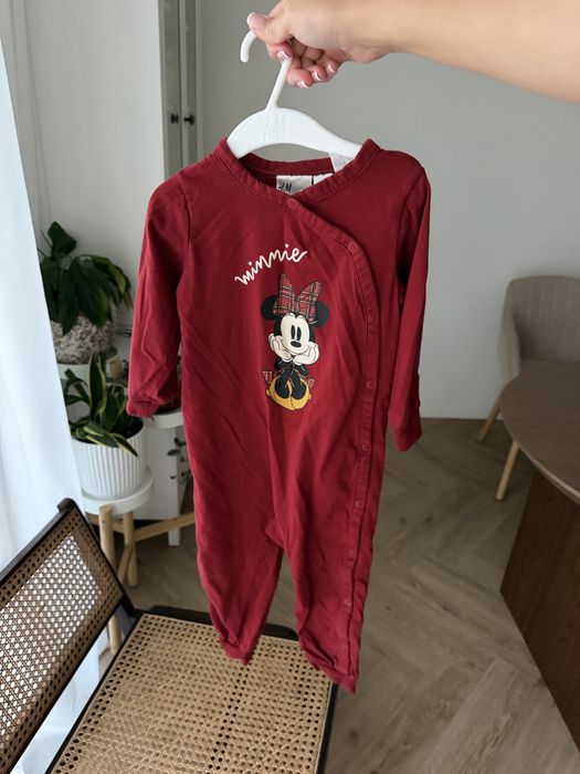 Mickey mouse pizama 86 pajacyk bawelna