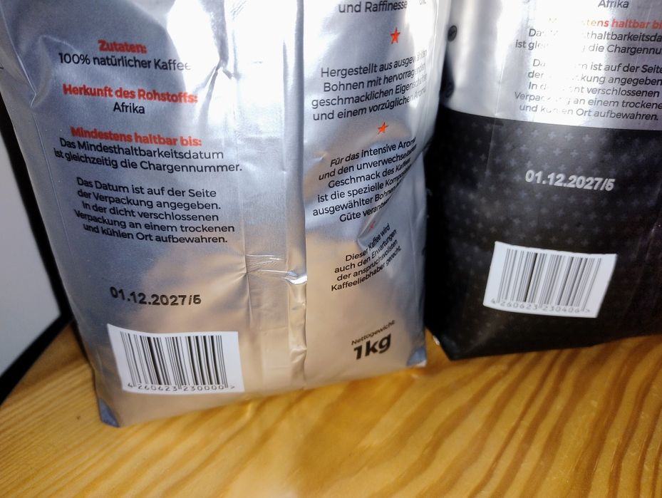 Kawa ziarnista SWISSO trzy rodzaje