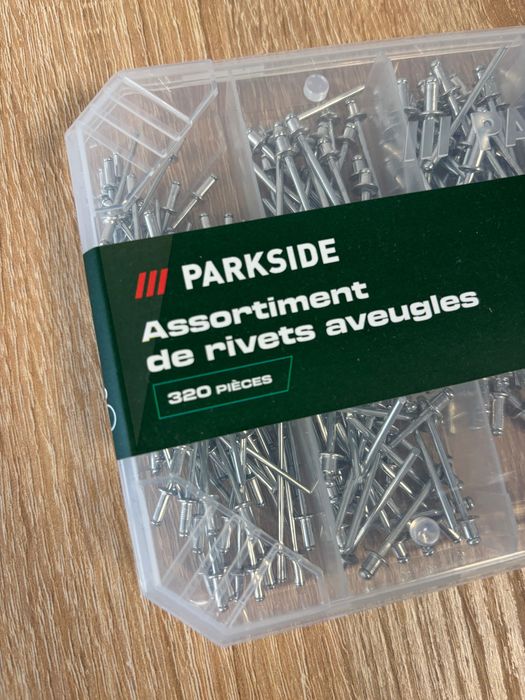Zestaw nitów zrywalnych PARKSIDE 320-elementów