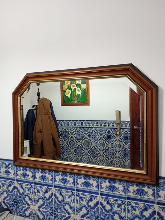 Conjunto Cómoda e Espelho