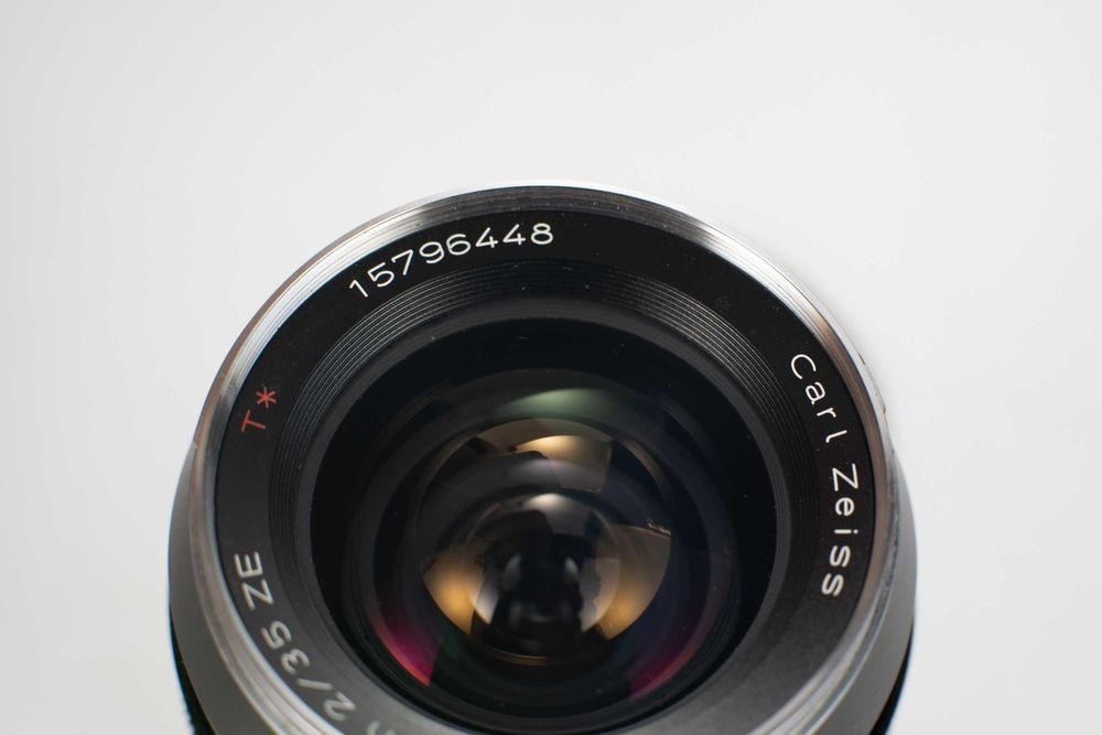 Zeiss ZE 35mm 2.0 Distagon T* mocowanie Canon EF