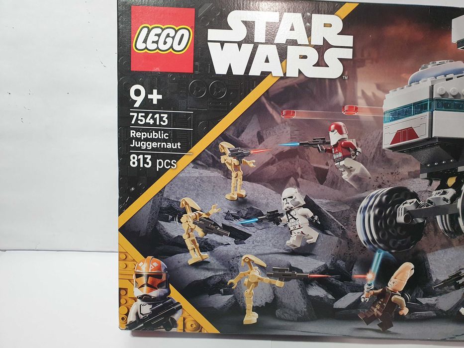 Zestaw klocki LEGO 75413 Republic Juggernaut STAR WARS czołg republiki ...