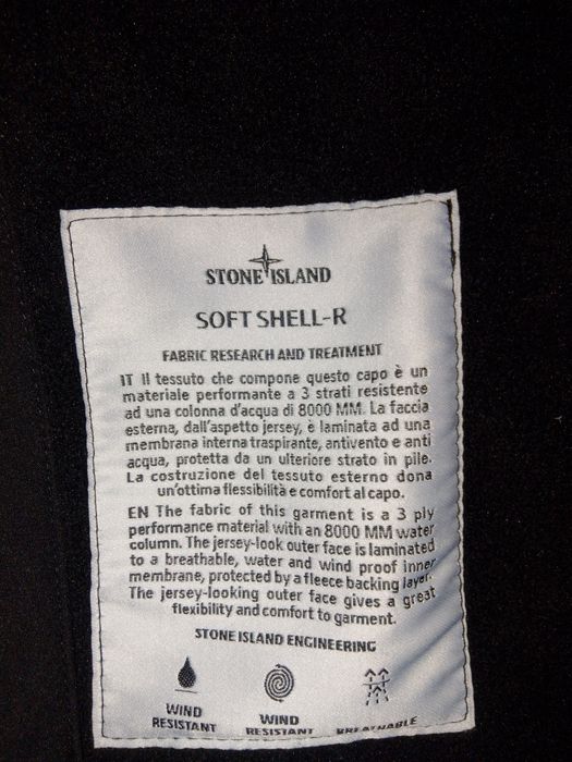 Stone island Soft shell  куртка-вітрівка