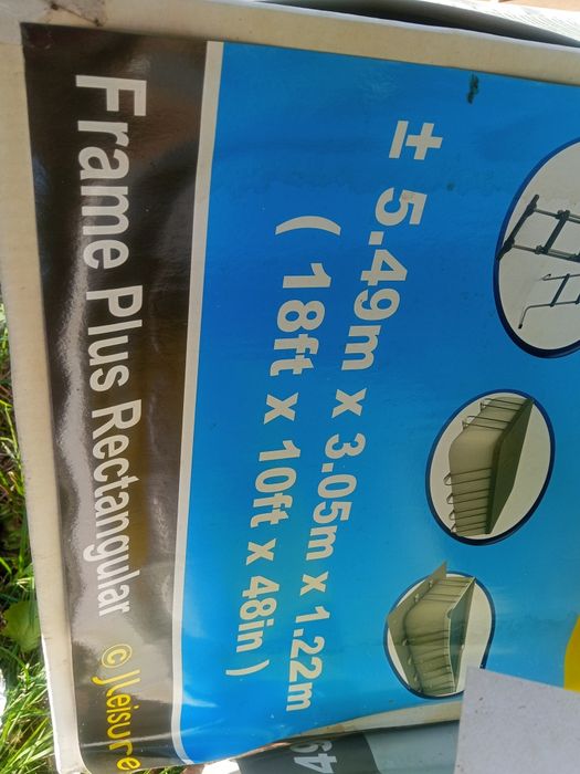 Basen ogrodowy 5x3x1,2 Avenli