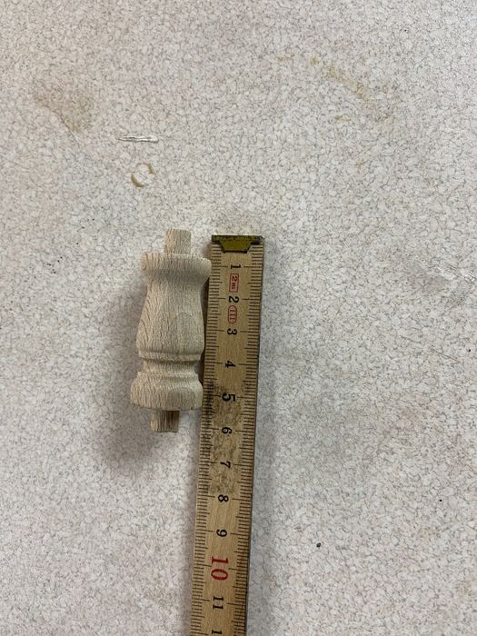 Małe 6 cm tralki drewniane bukowe duża ilość