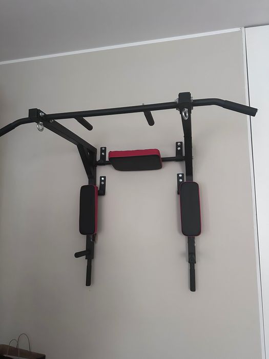 Fitness, Musculação. Mobiclinic, barras 2 em 1, estrutura reversível para fundos, dominadas e abdominais. Multifunções.