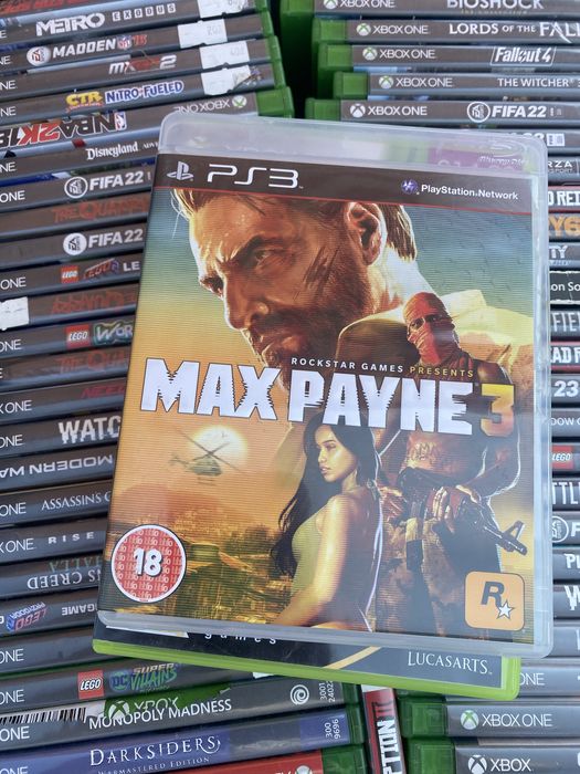Gra Max Payne 3 PS3 Sony Play Station pudełkowa ps3