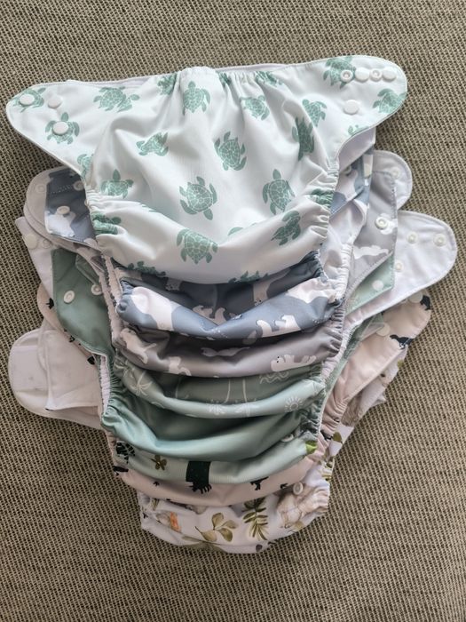 Fraldas reutilizáveis NOVAS