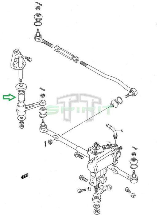 Kit casquilhos / sinoblocos reforçados poliuretano SUZUKI VITARA