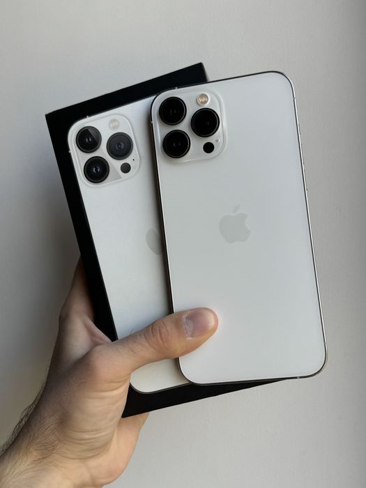 iPhone 13 Pro Max 256 Gb Silver Neverlock АКБ 89% Идеальное состояние