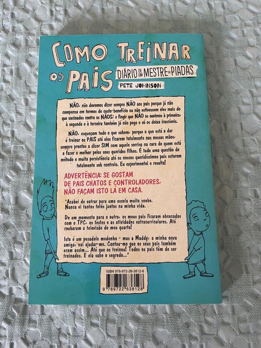 Livro “Como treinar os Pais - Diário de um Mestre de Piadas”