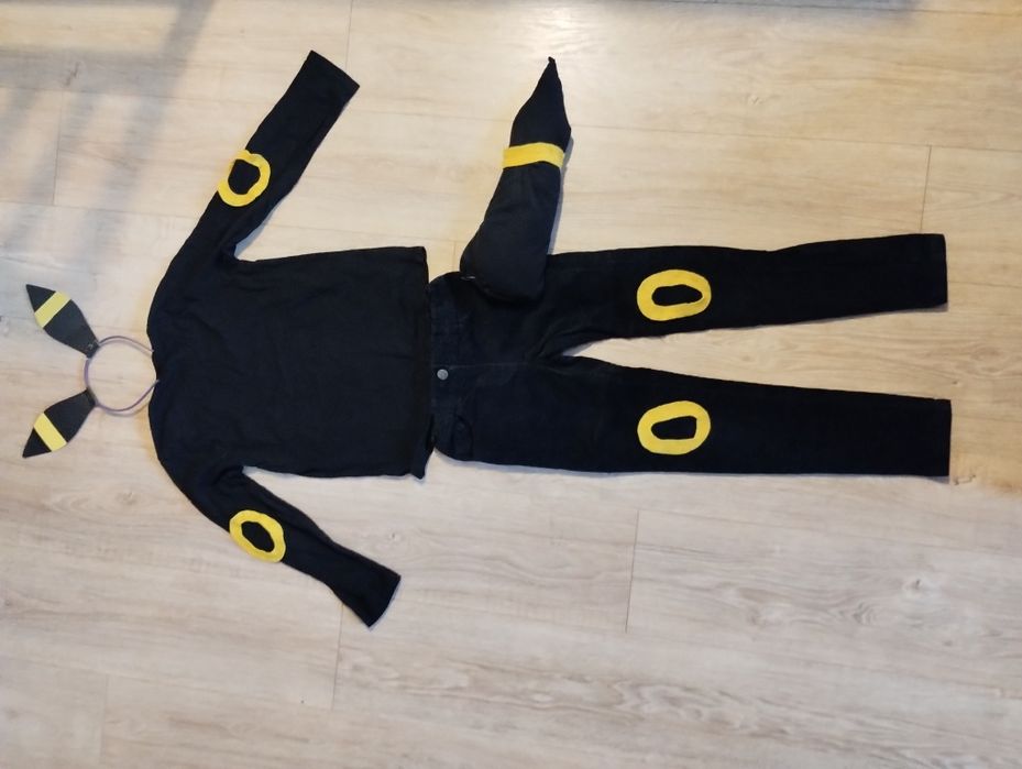 Pokemon Umbreon - strój karnawałowy, przebranie na balik 8-9 lat
