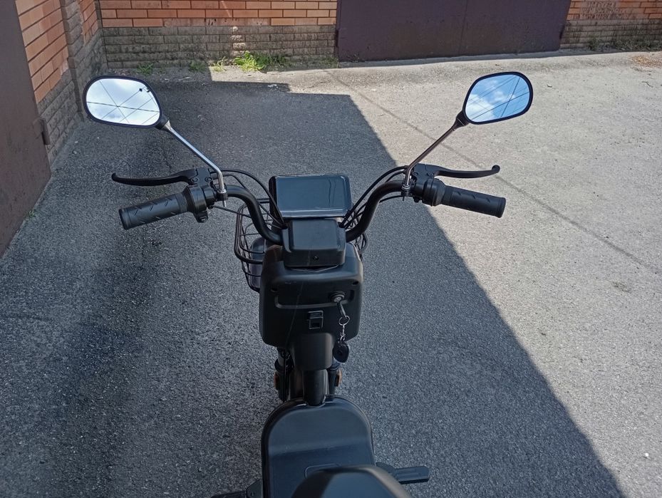 Електроскутер. ЕVOBIKE ATLAS PRO 800 W 60 V 20 Ah, чорний.