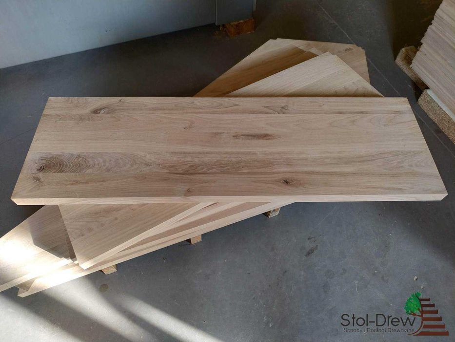 Stopnie Stopień Trepy Schody Dębowe - Dąb - Producent - GDAŃSK