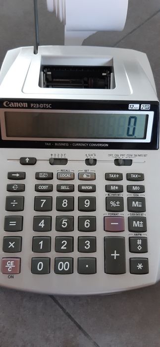Calculadora Canon Pt23-DTSC