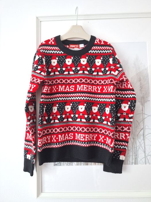 Sweter 122 świąteczny 6-7 lat