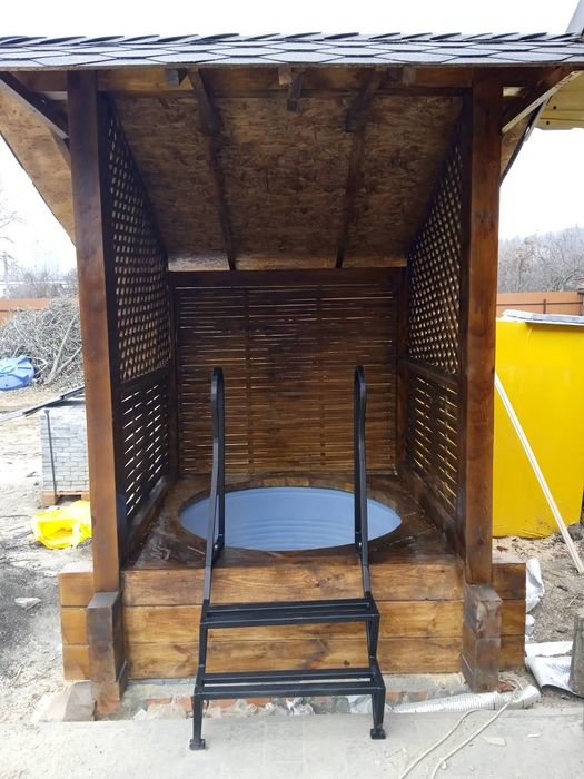 Баня на дровах ,  альтанка, мангал