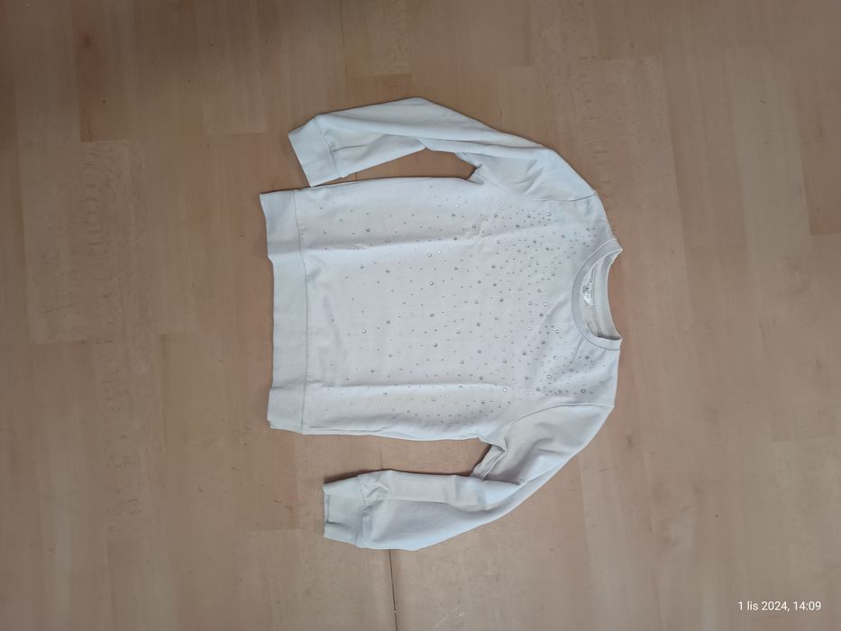 Sweter sweterek dla dziewczynki - rozm. 122