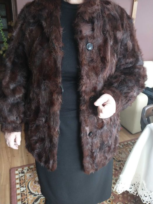 Futro prawdziwe rozmiar 44/46