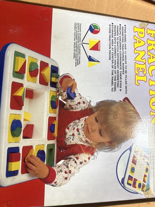 Painel com pecas puzzle para criancas