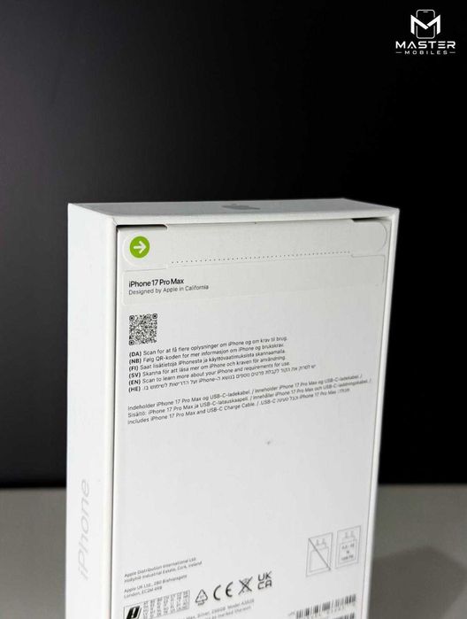 iPhone 17 Pro Max 256 GB Silver | Open Box | Gwarancja Apple | SIM + ESIM | NIEAKTYWOWANY