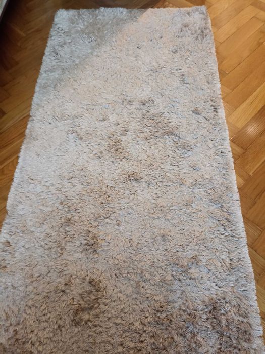 Conjunto de dois tapetes pretos