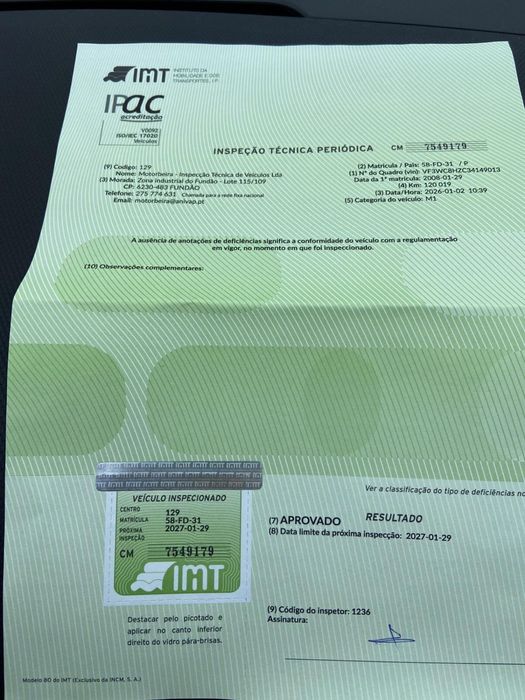 Peugeot 207 de janeiro de 2008